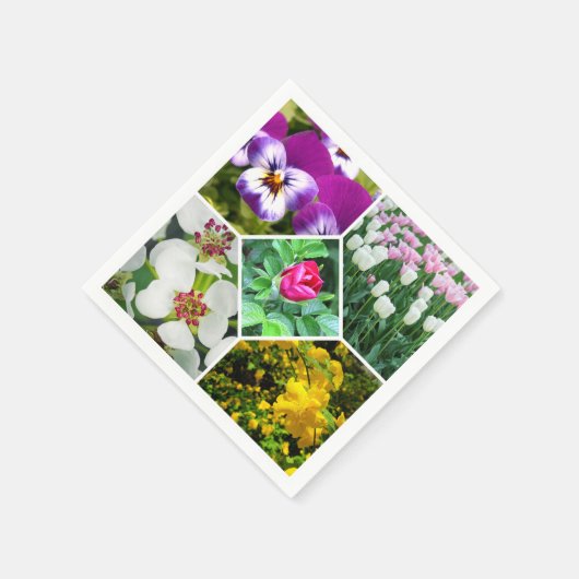 Lentbloemen Servet (Hoek)