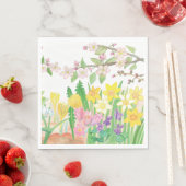 Lentbloemen Servet (Insitu)