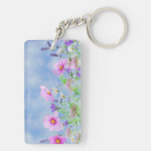Lentbloemen Sleutelhanger (achterkant)