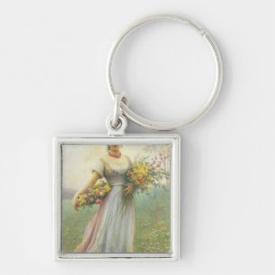 Lentbloemen Sleutelhanger