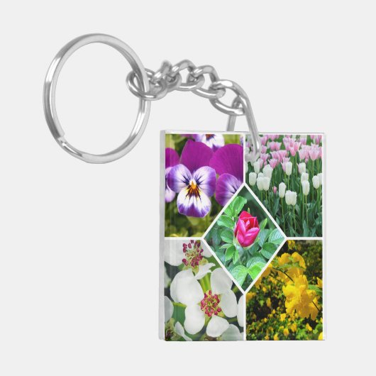 Lentbloemen Sleutelhanger (Voorkant Links)