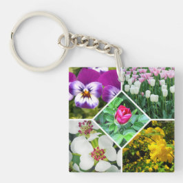 Lentbloemen Sleutelhanger