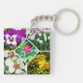 Lentbloemen Sleutelhanger (Achterkant)