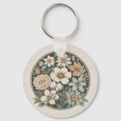 Lentbloemen Sleutelhanger (Voorkant)