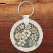 Lentbloemen Sleutelhanger (Achterkant)