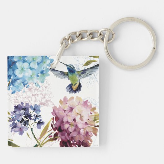 Lentbloemen Sleutelhanger (Achterkant)