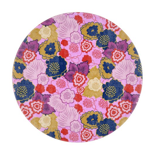 Lentbloemen Snijplank (Voorkant)