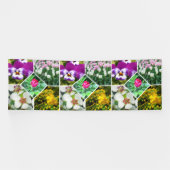 Lentbloemen Spandoek (Horizontaal)