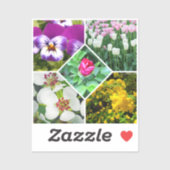 Lentbloemen Sticker (Vel)