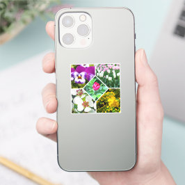Lentbloemen Sticker