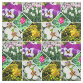 Lentbloemen Stof (Swatch)