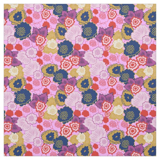 Lentbloemen Stof (Swatch)
