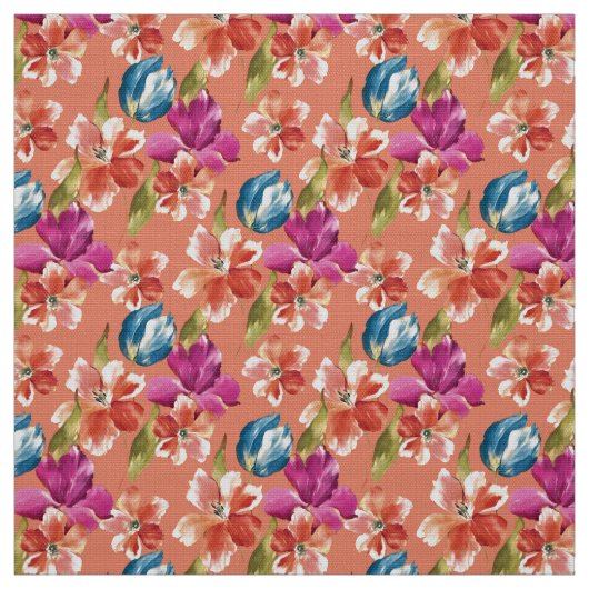 Lentbloemen Stof (Swatch)