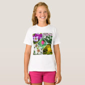 Lentbloemen T-shirt (Voorkant volledig)