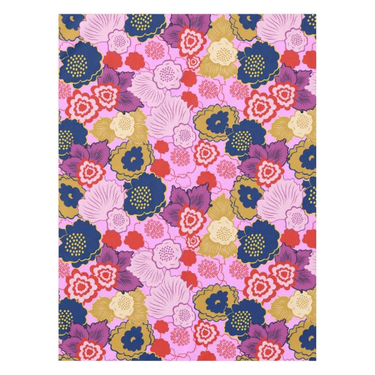 Lentbloemen Tafelkleed (Voorkant)