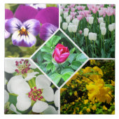 Lentbloemen Tegeltje (Voorkant)