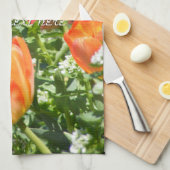 Lentbloemen Theedoek (Quarter Fold)