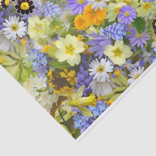  Lentbloemen Tissuepapier (Detail)