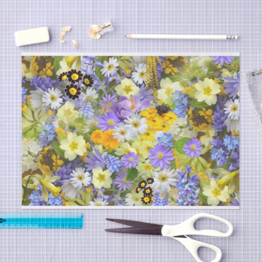 Lentbloemen Tissuepapier (Craft)