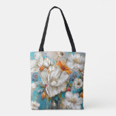 Lentbloemen Tote Bag (Achterkant)