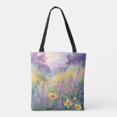 Lentbloemen Tote Bag (Achterkant)