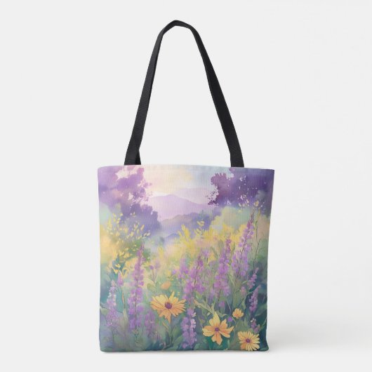 Lentbloemen Tote Bag (Achterkant)