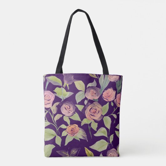 Lentbloemen Tote Bag (Achterkant)
