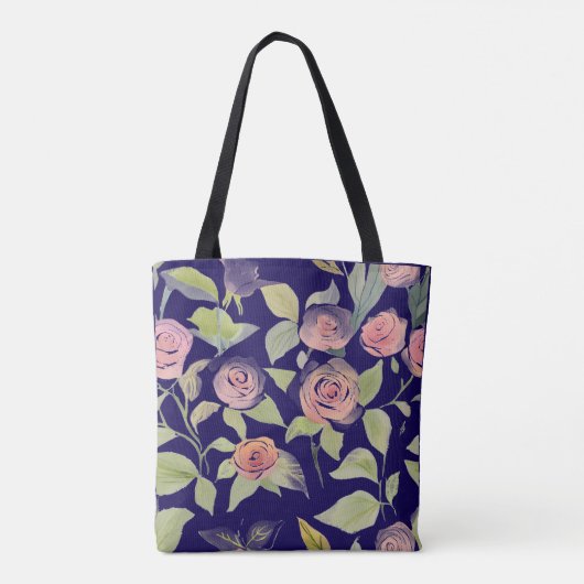 Lentbloemen Tote Bag (Achterkant)