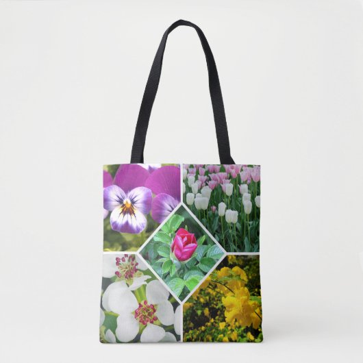 Lentbloemen Tote Bag (Voorkant)