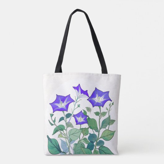 Lentbloemen Tote Bag (Achterkant)
