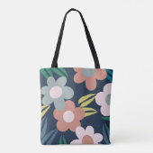 Lentbloemen Tote Bag (Achterkant)
