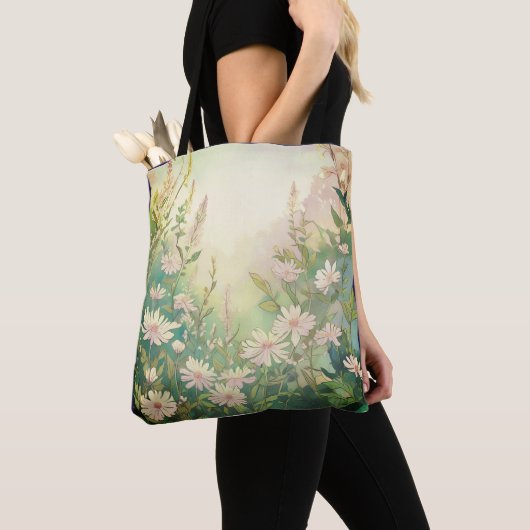 Lentbloemen Tote Bag (Dichtbij)