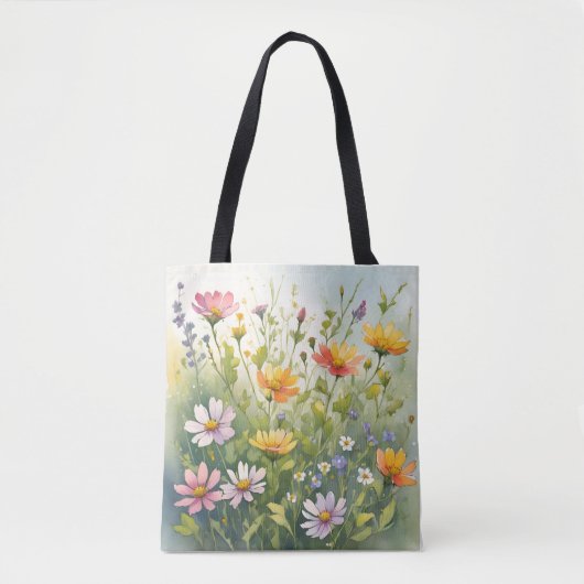 Lentbloemen Tote Bag (Voorkant)