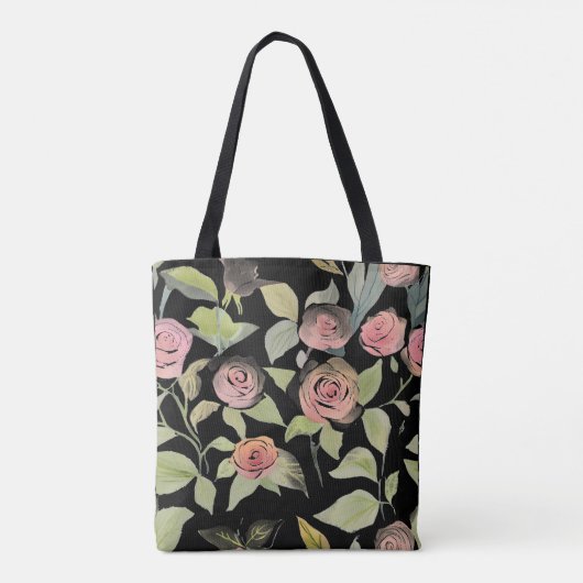 Lentbloemen Tote Bag (Achterkant)