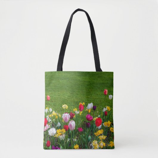 Lentbloemen Tote Bag (Voorkant)