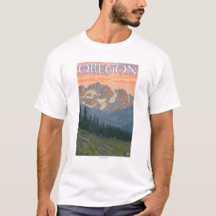 Lentbloemen — Vintage Travel Poster T-shirt