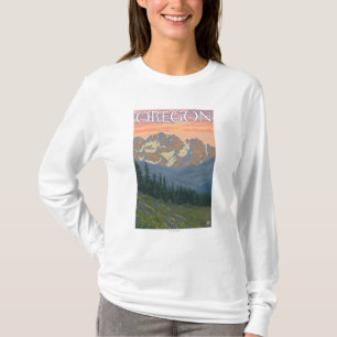 Lentbloemen — Vintage Travel Poster T-shirt
