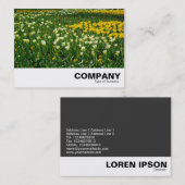 Lentbloemen Visitekaartje (Voorkant / Achterkant)