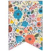 Lentbloemen. Vlaggetjes (Derde vlag)