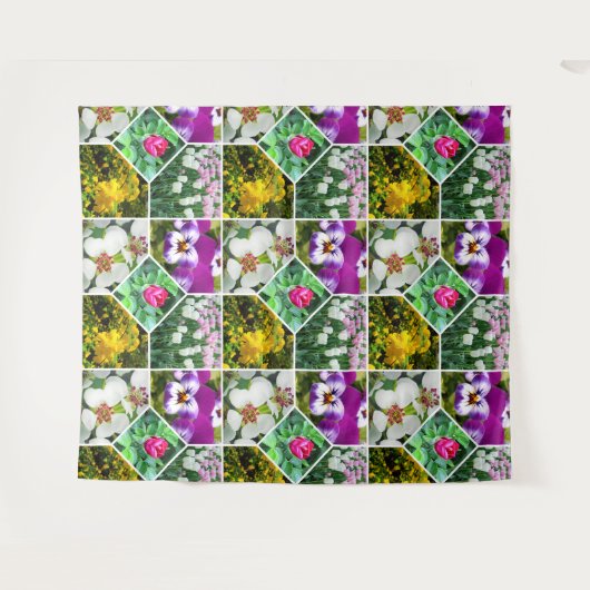 Lentbloemen Wandkleed (Voorkant (horizontaal))