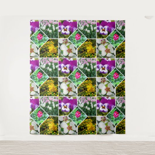 Lentbloemen Wandkleed (Voorkant)