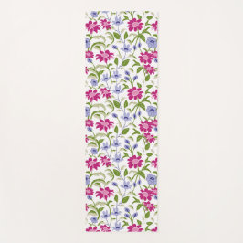 Lentbloemen Yogamat