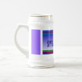 Lentbreuk en palmboom - bierpul (Links)