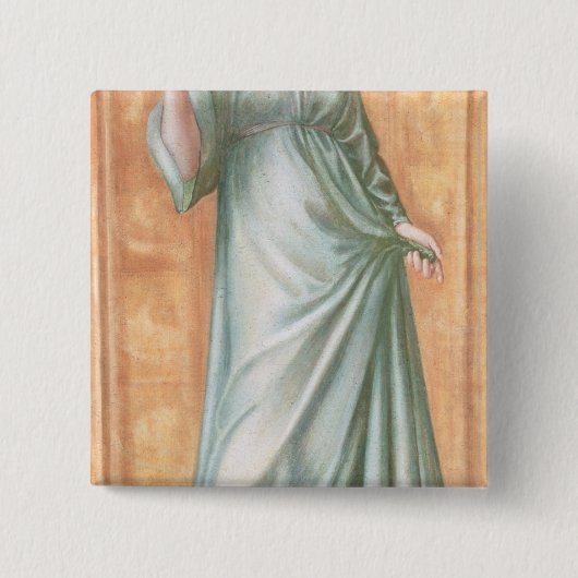 Lente, 1869-70 vierkante button 5,1 cm (Voorkant)