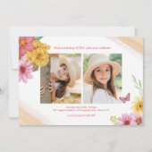 Lente 2 Foto Uitnodiging (Voorkant)