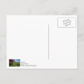 Lente aan de Rivercut Briefkaart (Achterkant)