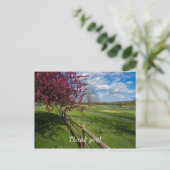 Lente aan de Rivercut Briefkaart (Staand voorkant)