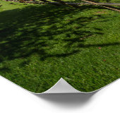 Lente aan de Rivercut Poster (Hoek)