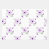 Lente Aquarel Bloemen Inpakpapier – Elégant (Voorkant 3)