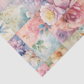 Lente Aquarel Bloemstuk Patchwork Decoupage Papier (Detail)